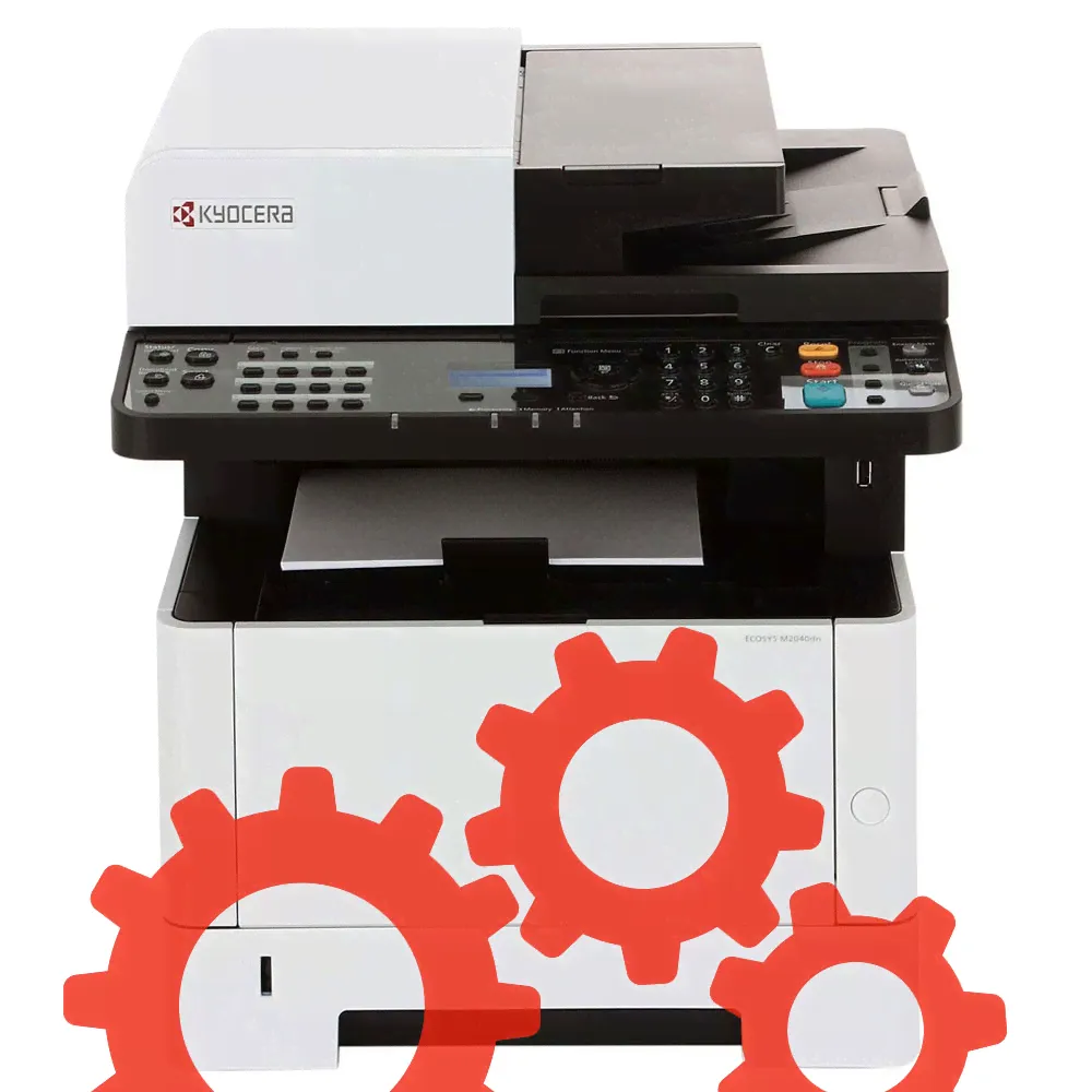 Настройка функции сканирования МФУ Kyocera ECOSYS M2040dn