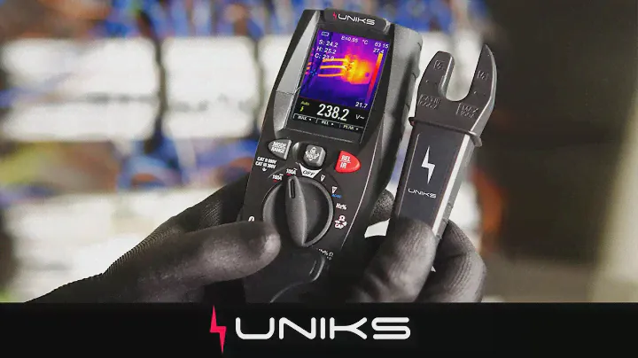 UNIKS GHOST METER F Multimeter with Thermal imaging camera