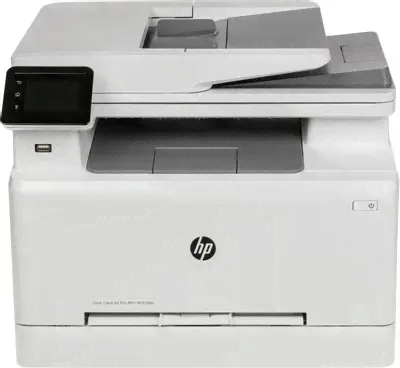 МФУ лазерный HP Color LaserJet Pro M283fdn, A4, цветной, лазерный, белый [7kw74a]-0