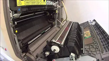 KONICA MINOLTA Bizhub c252 c250 Transfer Roller cleaning