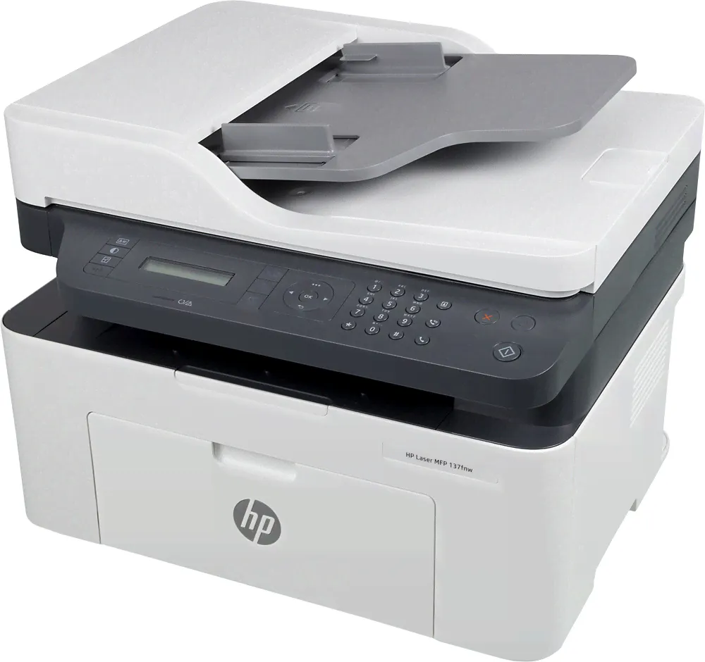 МФУ HP Laser 137fnw A4 лазерный черно-белый, 4ZB84A-0