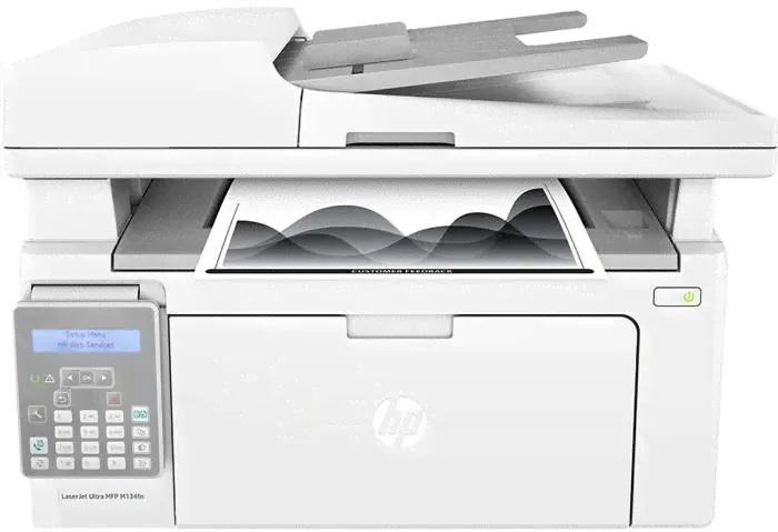 МФУ лазерное Hewlett Packard LaserJet Ultra MFP M134fn RU G3Q67A-0