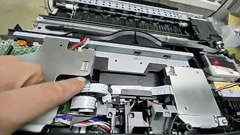 Brother MFC J3720 3710 небольшой обзор внутрянки