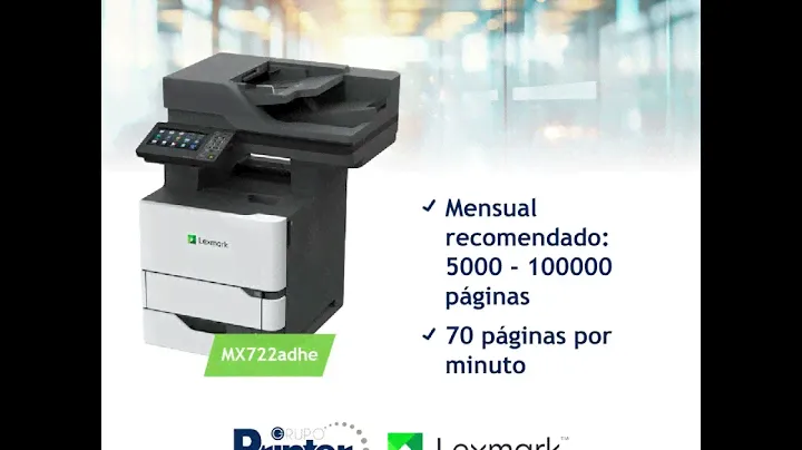 Video Lexmark 2024 07 03 #multifuncionales #fotocopiadoras #lexmark #grupoprinter #guatemala