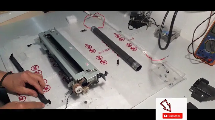 🟡#Bizhub 227 287 367 Upper Fuser Roller Replacement🟡