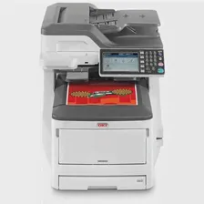 МФУ OKI MC883dn, цветн., A3, серый-черный